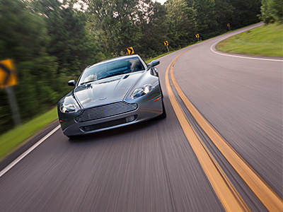 Redline Aston Martin car photo road speed super car