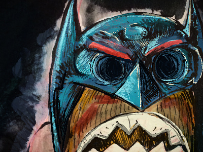 Kaka Batman batman illustration ink kakamora