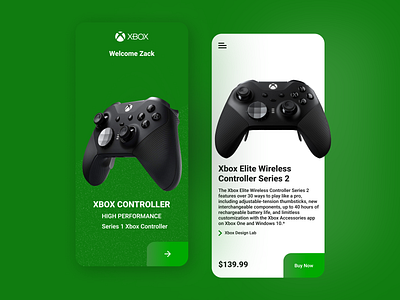 Xbox Controller iPhone 13 screens appdesign dailyui design ios mobile ui uidesign ux uxui zachary mactavish zack mactavish