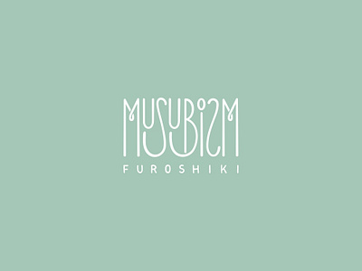 Musubism Furoshiki branding logo design