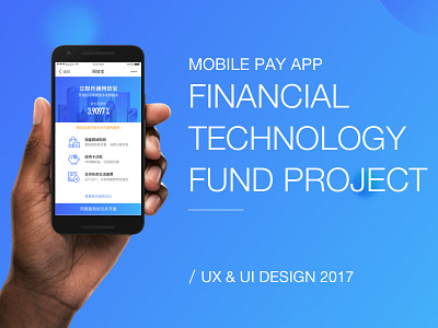 Fintech Design app mobile