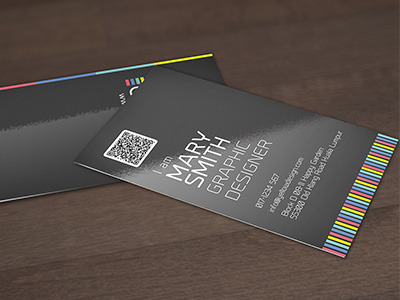 Web style business card