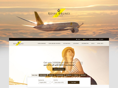 Air Line Website Designing - UX/UI air line website design branding grahic design ui deisgn ux design web site design