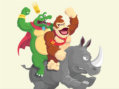 Donkey Kong & King K Rool