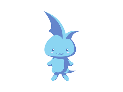 Khan Academy Avatar - Blue academy animal avatar character design creature cute illustration khan monster water