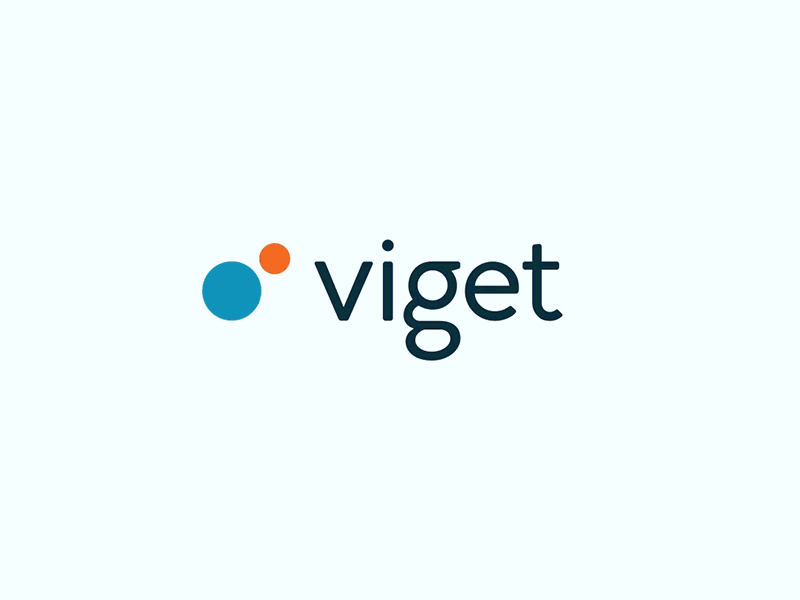 Viget - Pointless Corp logo animation animation bear circles corp design flat logo pointless simple transition vector viget