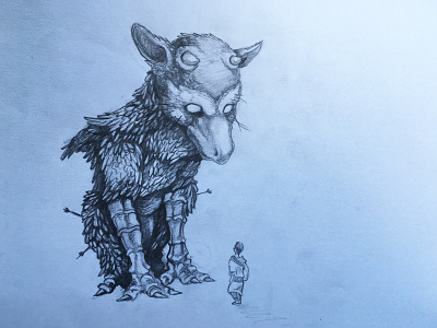 The Last Guardian sketch