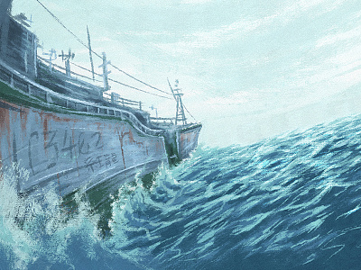 Boat scene