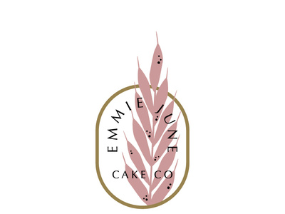 Emmie June Cake Co mark branding graphic design identity logo logo design