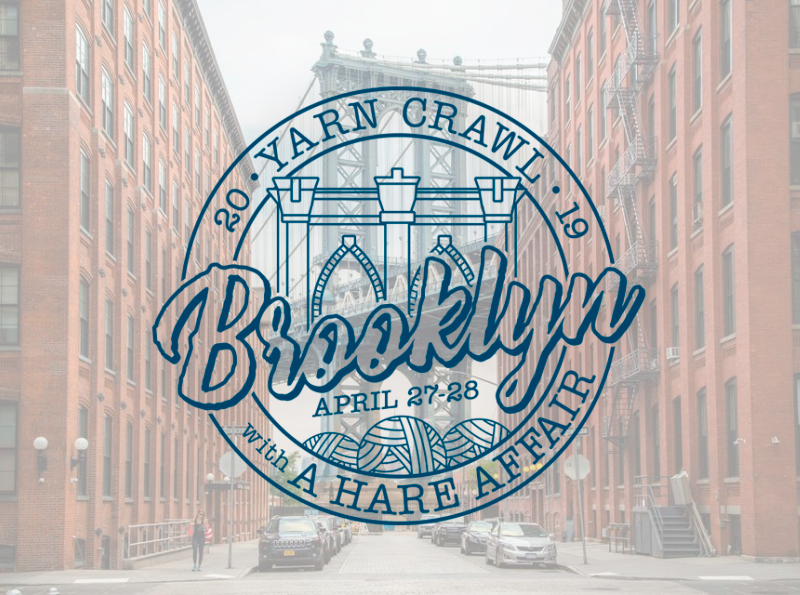 Brooklyn Yarn Crawl Logo by Ashley Gorecki on Dribbble