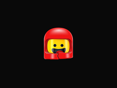 THE LEGO® MOVIE 2™ design helmet illustration lego spaceman