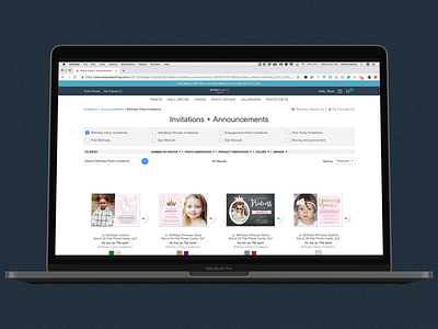 Amazon Cards Part 2: Browse Style Page design desktop flow productdesign responsive userexperiencedesign ux web