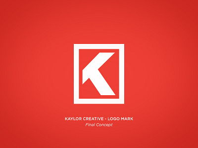 Kaylor Creative Logo Mark brand critique design feedback icon identity logo mark personal red