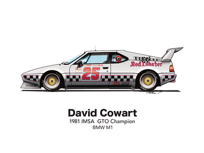 David Cowart BMW M1