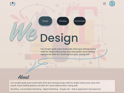 AA | Digital Marketing Agency landing page