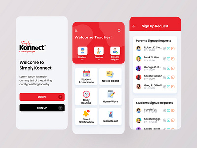 School App Design