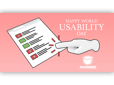 World Usability Day computer day design finger graphic graphicdesign graphics happy happy world usability day illustration page point ui usability usability day world