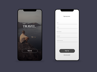 Sign Up Page Daily UI 001