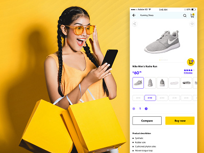 DealNBuy e-commerce app item showcase app design e commerce item showcase