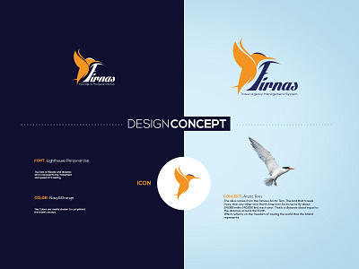 Firnas website logo design