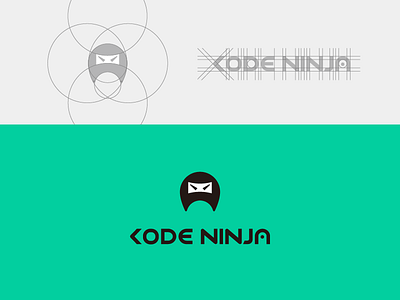 Code Ninja studio brand branding code code ninja fashion graphic it logo logodesigner ninja simple studio