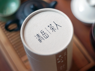 Chinese white tea branding chinese identity logo organic packaging tea logo