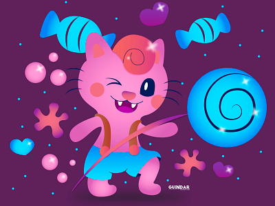 Candy cat