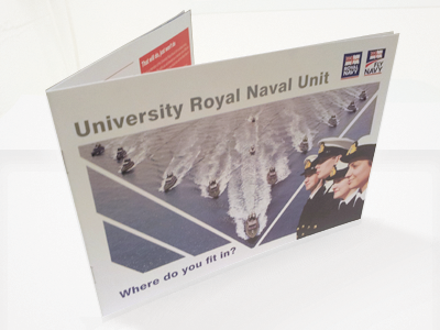 Royal Navy Brochure brochure colour graphic design print