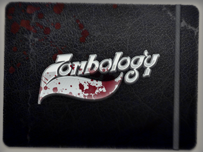 Zombology Part 2 illustration logo logotype photoshop typography