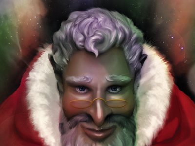 Claus christmas illustration photoshop santa