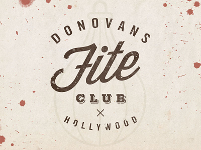 Ray Donovan Tribute blood boxing logo paper ray donovan texture