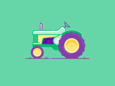 MYOB Farming farming icon john deere myob tractor vector