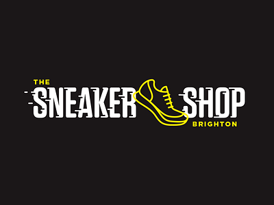 The Sneaker Shop branding fast kicks logo retail run shop sneaker