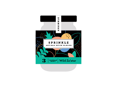 Spice Branding artisan botanical branding cooking identity jars labels logo packaging spices