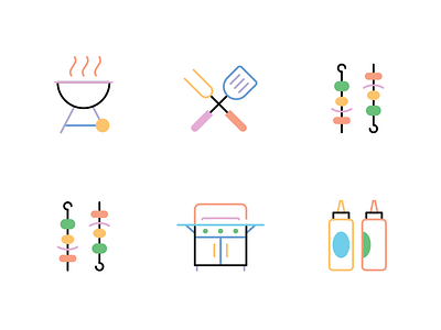 Sprinkle BBQ Icons