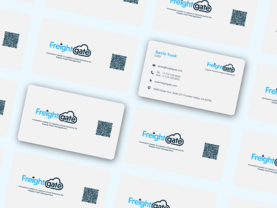Business Card design for a Supply Chain Management Software