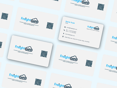 Business Card design for a Supply Chain Management Software