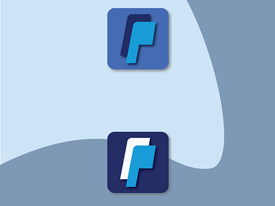 PayPal App Icon Logo Re-Design adobe illustrator adobexd branding design app landing page logodesign ui design ui designs ux design ux designer
