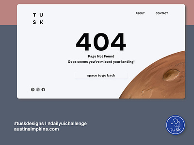 404 error page 404page adobexd design error landing page ui design ui designs ux design