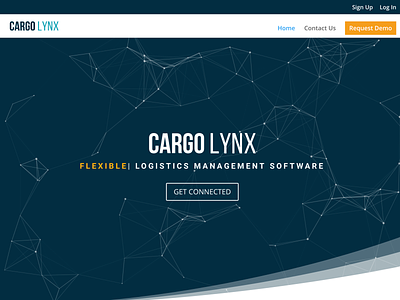 Freight Technology Website Design landing page ui design ux design website design