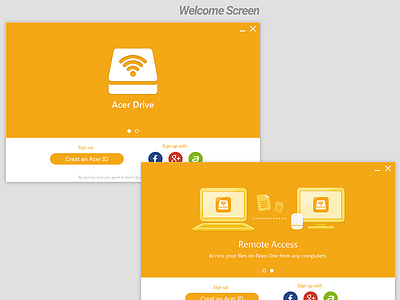 Acer Drive acer design interface revo ui