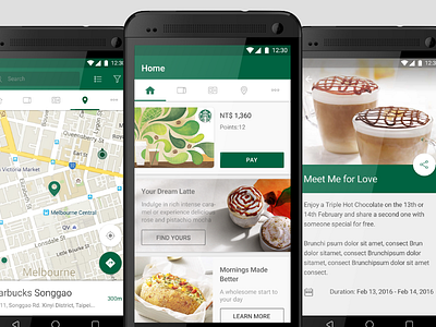 Starbuck App Redesign