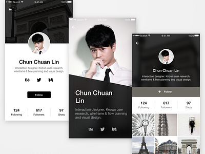 DailyUI #006 User Profile