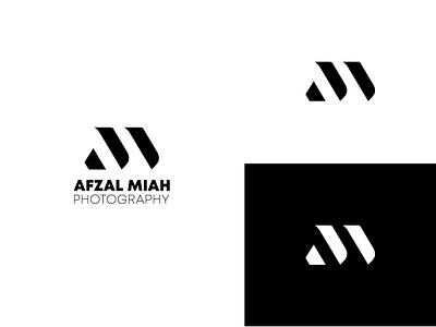 Afzal Miah Photography brand branding clean concept corporate design design art flat graphic design icon identity illustrator lettering logo logo a day logotype minimal mockup typography vector