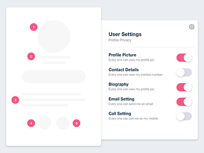 Daily UI Challenge Day007 - User Settings