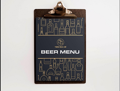 Beer Station design a day graphic design maydesign menu menu beer menu card menu design thietkecotam