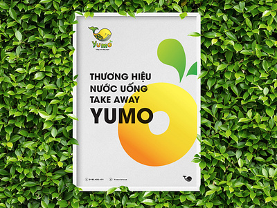 YUMO Take away branding branding design design a day design agency dolphin dolphins graphic design logo logo design logodesign maydesign take away takeaway thietkecotam