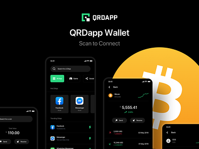 QRDApp Wallets - 𝐂𝐑𝐘𝐏𝐓𝐎𝐂𝐔𝐑𝐑𝐄𝐍𝐂𝐘 𝐀𝐏𝐏 crypto currency crypto exchange crypto wallet cryptocurrency design a day exchange maydesign motion design product sketch sketchapp thietkecotam ui design ux ux ui uxdesign uxui visual design