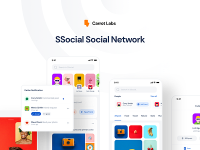 SSocial - App UI Kit