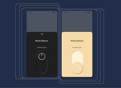 Daily UI Challenge 13: On/Off Switch app daily ui 013 dailyui design home light nest switch button ui ux